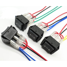 KCD4 ROCKER SWITCH 6PIN 3POSITION ROCKER SWITCH