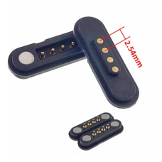WATERPROOF MAGNETIC POGO PIN CONNECTOR 4P MALE+FEMALE
