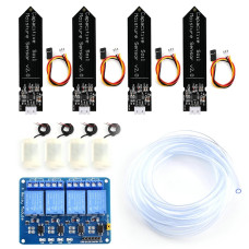 DIY AUTOMATIC IRRIGATION SYSTEM SELF WATERING DIY KIT GARDEN GREENHOUSE FLOWER WATER PUMP SOIL MOISTURE SENSOR RELAY MODULE