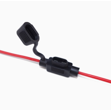 CAR FUSE HOLDER WATERPROOF SMALL SIZE 18AWG
