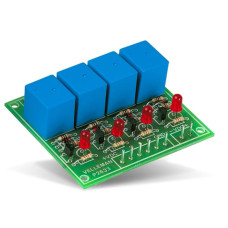 4-Channel Relay Card Soldering kit 4-Channel Relay Card Soldering kit