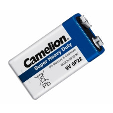 9V BATTERY PP3 430mAH ZINC CARBON SHD